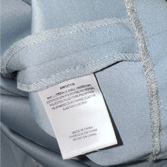 Jenny Yoo Collection Petra Dusty Mayan Blue Halter Neck Maxi Dress Size 2‎ - Picture 6 of 10